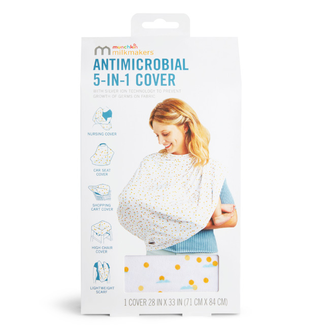 Milkmakers® Antimicrobial 5 in 1 Nursing Cover