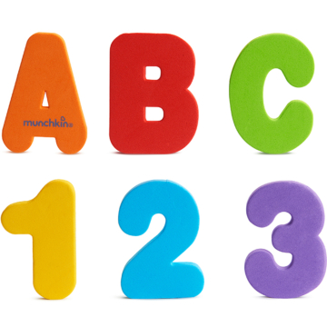 Learn&trade; Bath Letters & Numbers-Primary, 36 Count
