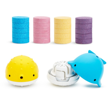 Color Buddies™ Moisturizing Bath Bomb & Dispenser Toy Set